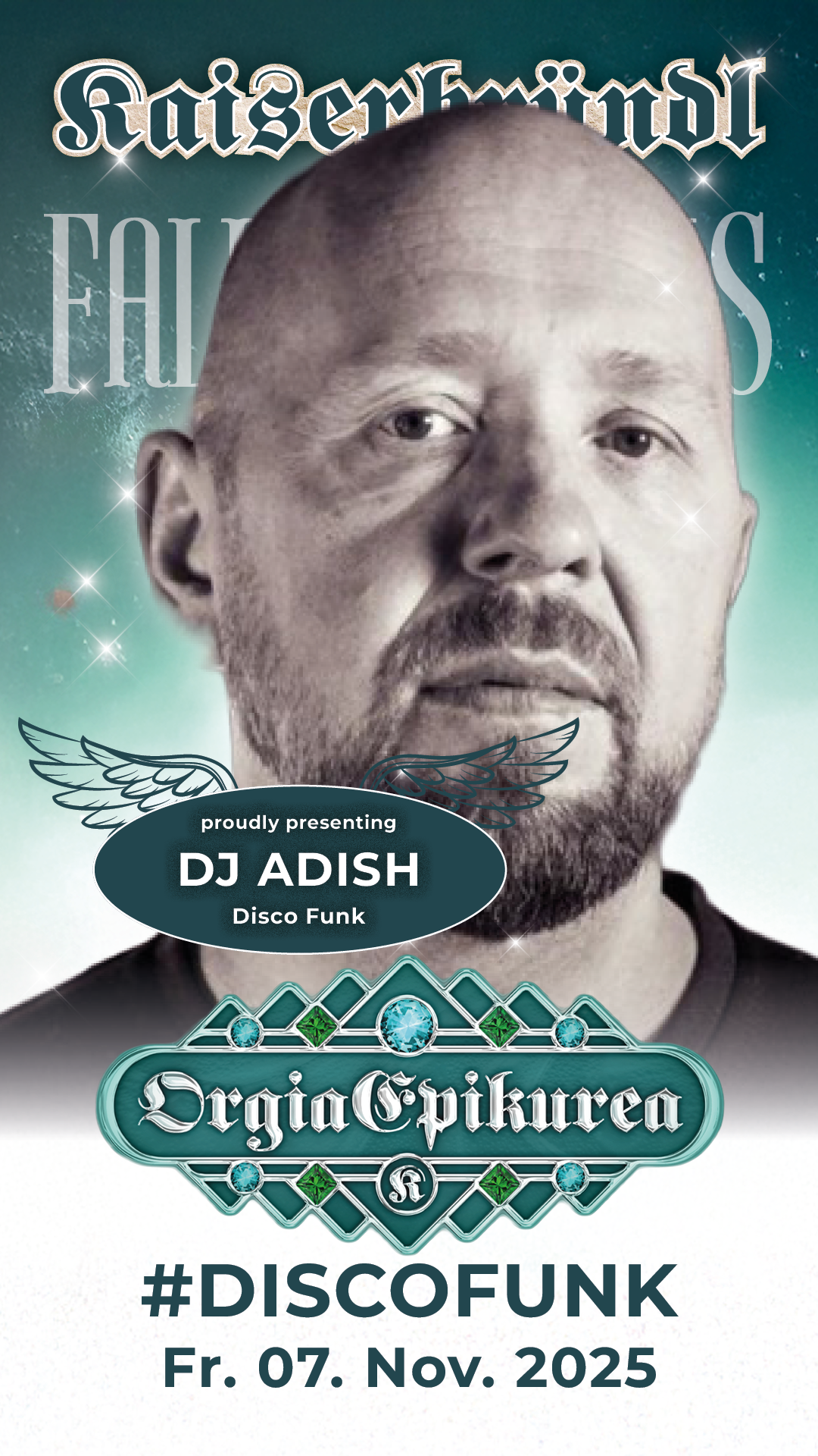 Orgia Epikurea 2025 - Fallen Angels - DJ Adish on Friday